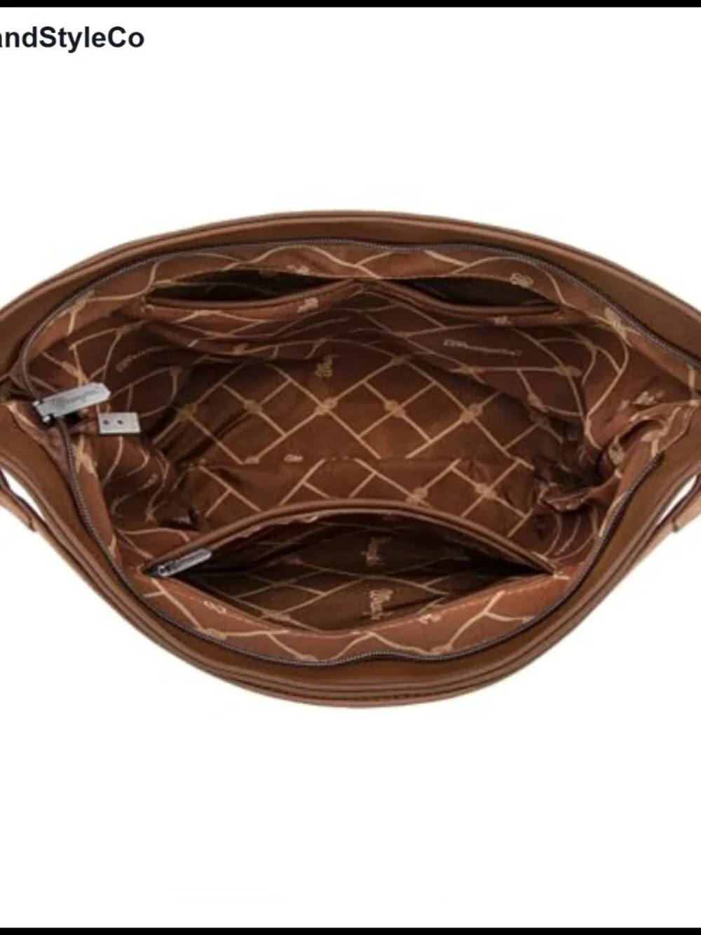 Wrangler Aztec Shoulder Bag Faux Leather Embroidered Fringe Hobo